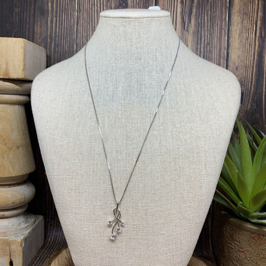 Sterling CZ Necklace