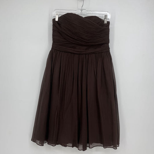J Crew Strapless Silk Dress