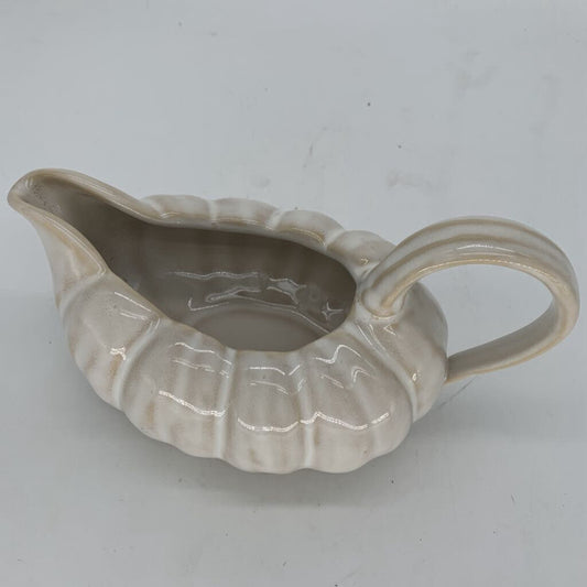 Ceramic Pumpkin Gravy Boat