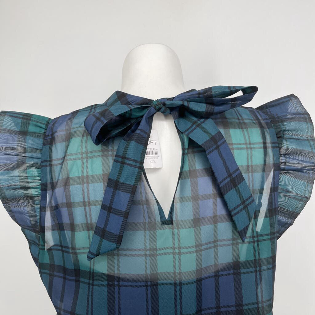 Loft S/s Plaid Shirt