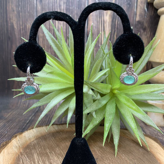 Judith Ripka Sterling Gem Earrings