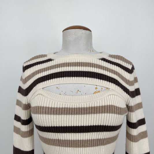 Lush L/s Stripe Sweater
