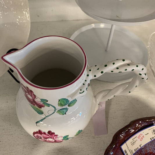 Tiffany floral Pitcher