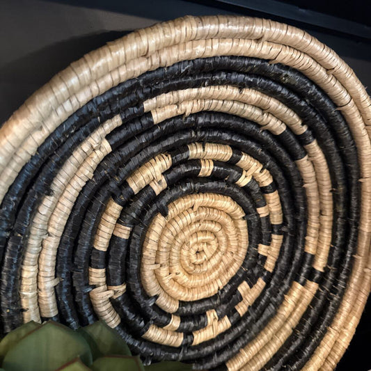 Round Native American Style Basket