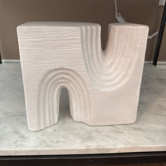 Textured Curved Sculpture