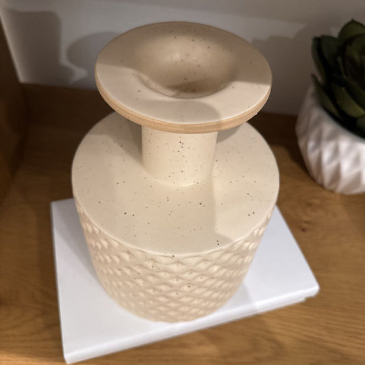 CB2 Basketweave Vase