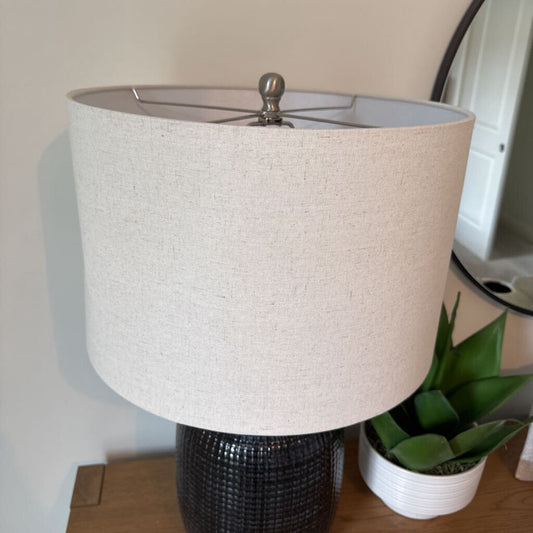 Dimpled Square Pattern Lamp