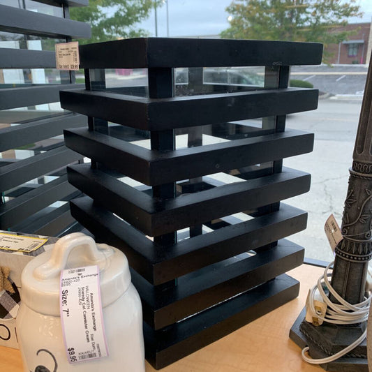 Wood & Glass Lantern