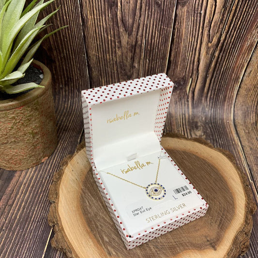 Isabella M Evil Eye Necklace