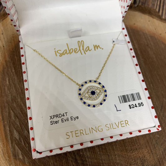 Isabella M Evil Eye Necklace