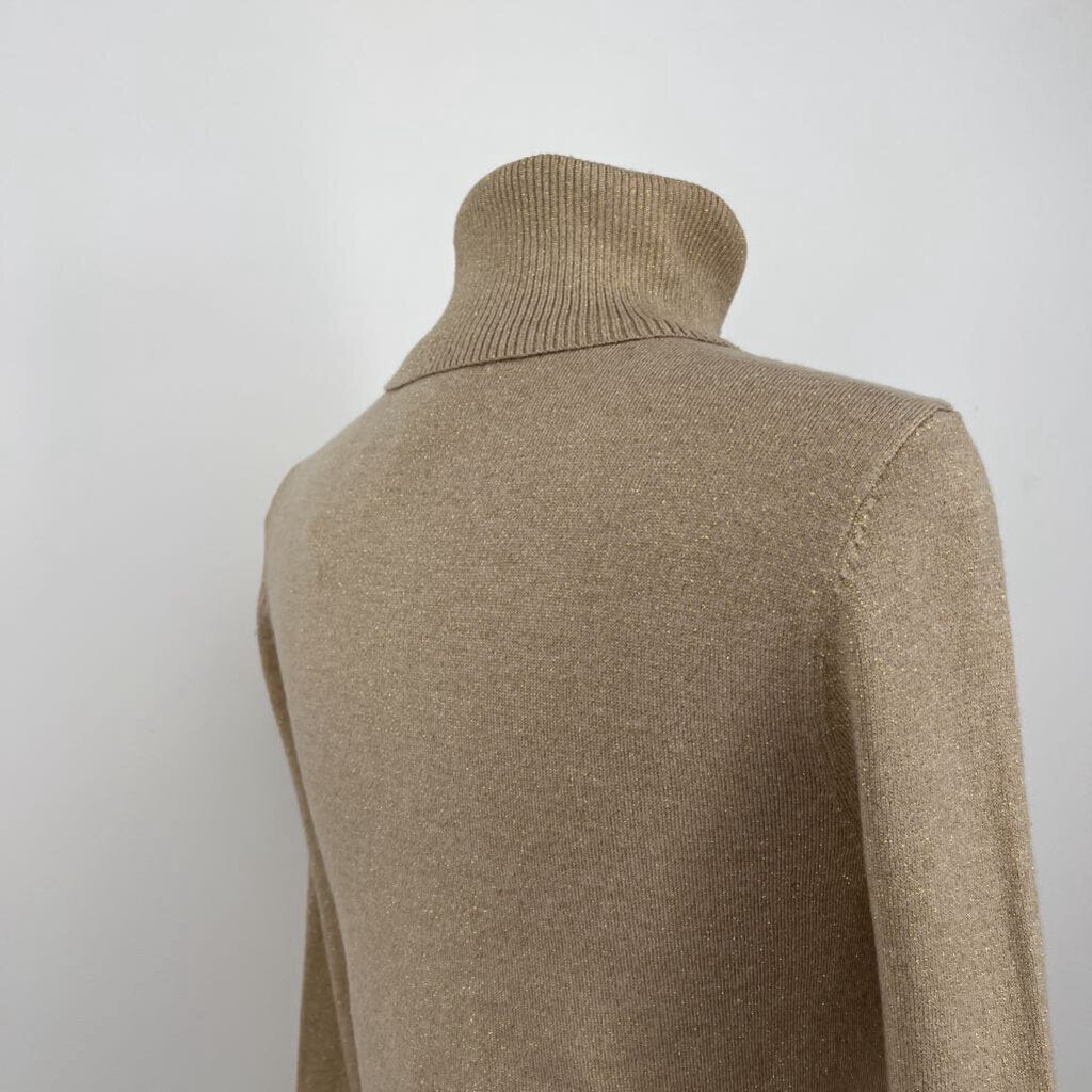 Calvin Klein Metallic Turtleneck