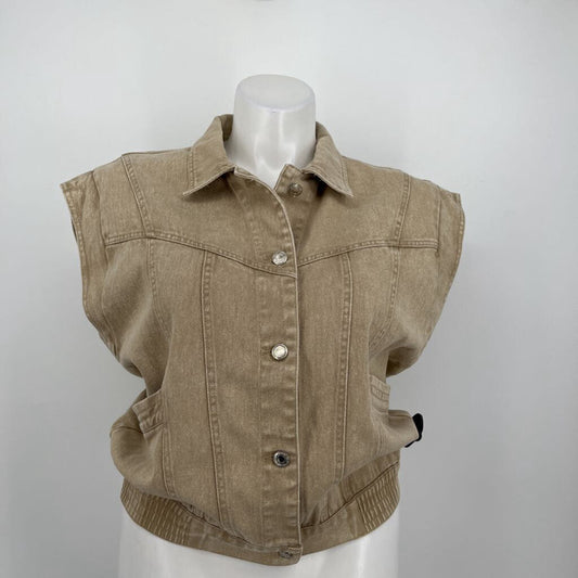 Elan Sleeveless Denim Jacket