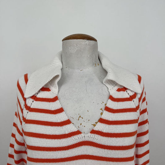 Talbots L/s Stripe Sweater