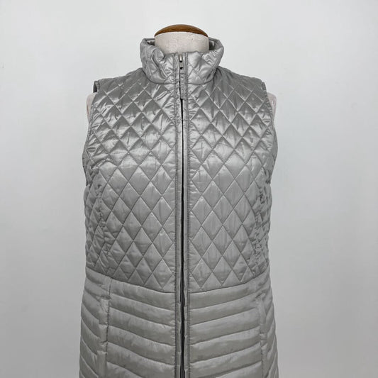 Talbots Long Quilted Vest