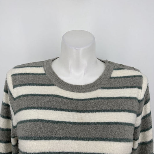Barefoot Dreams L/s Striped Sweater