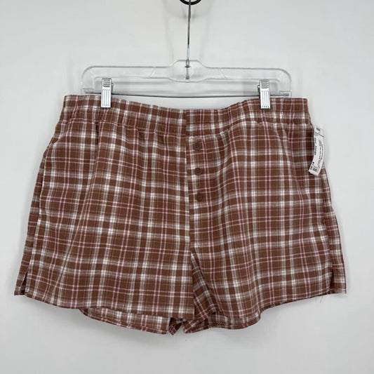 Celebrity Pink Plaid Sleep Shorts