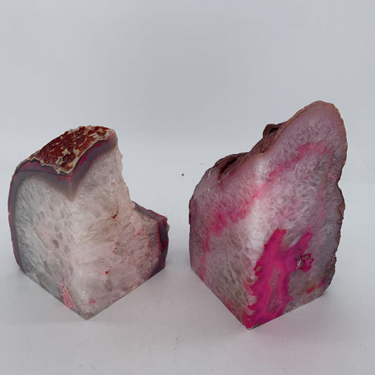 Sliced Geode Book End Set