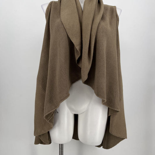 LOOK Cape Collar Open Sweater