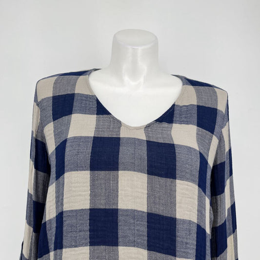 Cloth & Stone L/s Checked Shirt