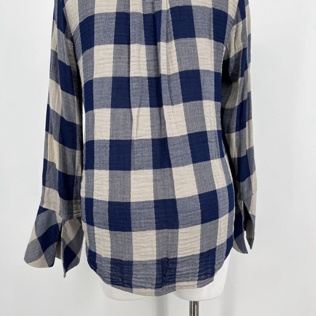 Cloth & Stone L/s Checked Shirt