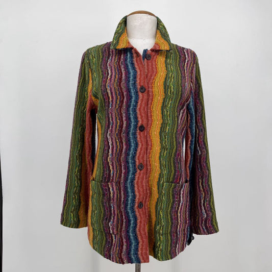 MB Marble Knit Stripe Jacket