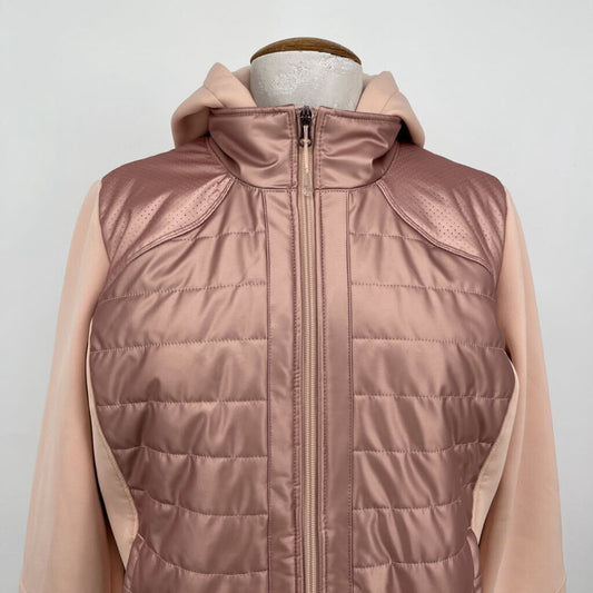 Calia Quilted Hooded Jacket