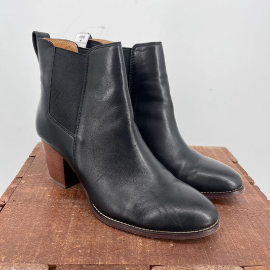 J Crew Leather Booties