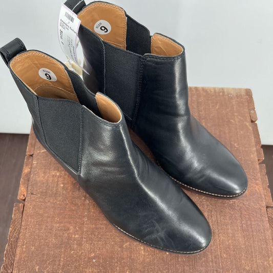 J Crew Leather Booties