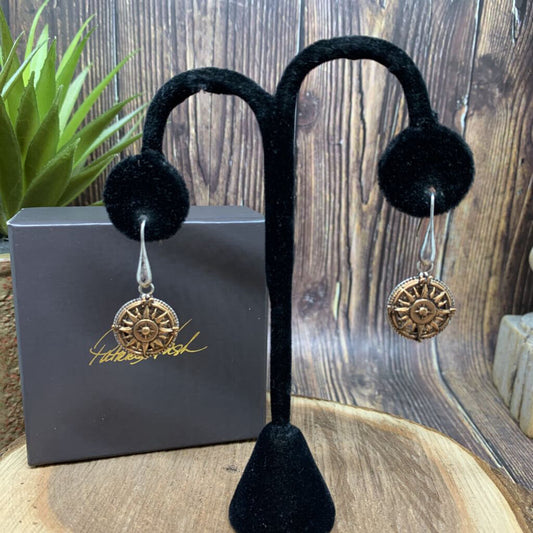 Patricia Nash Compass Earrings