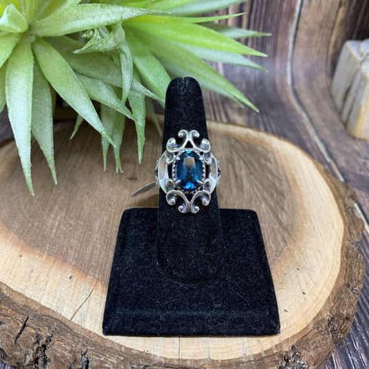 Carolyn Pollack London Blue Topaz Ring