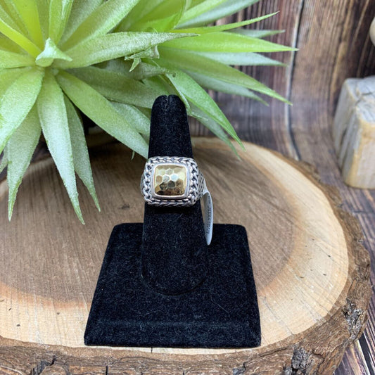 Sterling/14k Ring