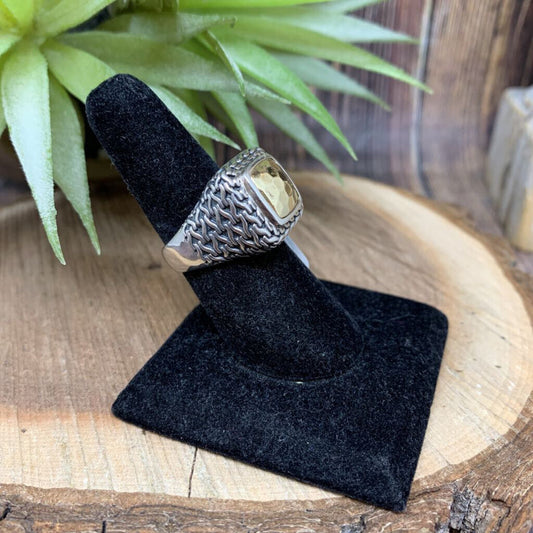 Sterling/14k Ring