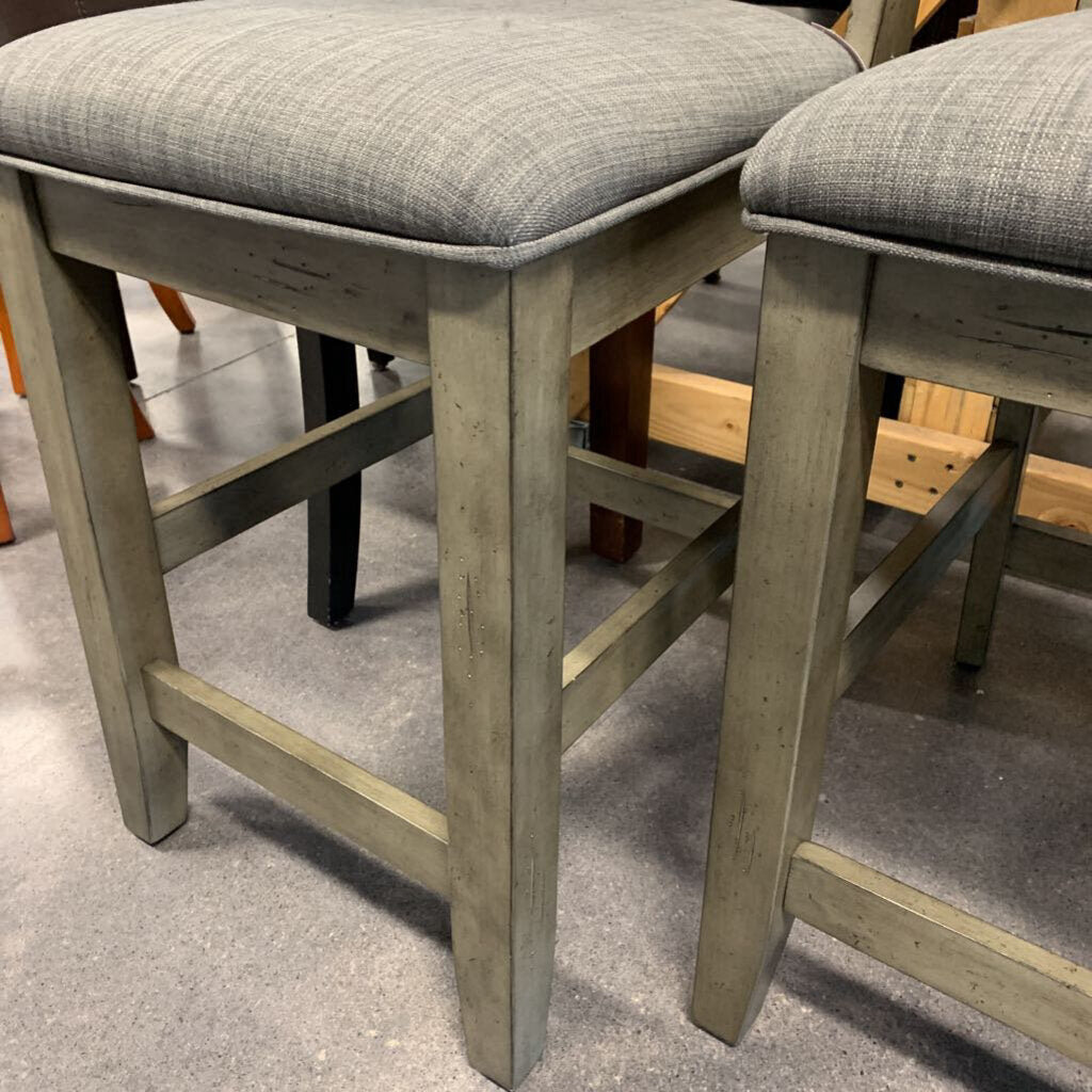 Bernard Rustic Counter Stools