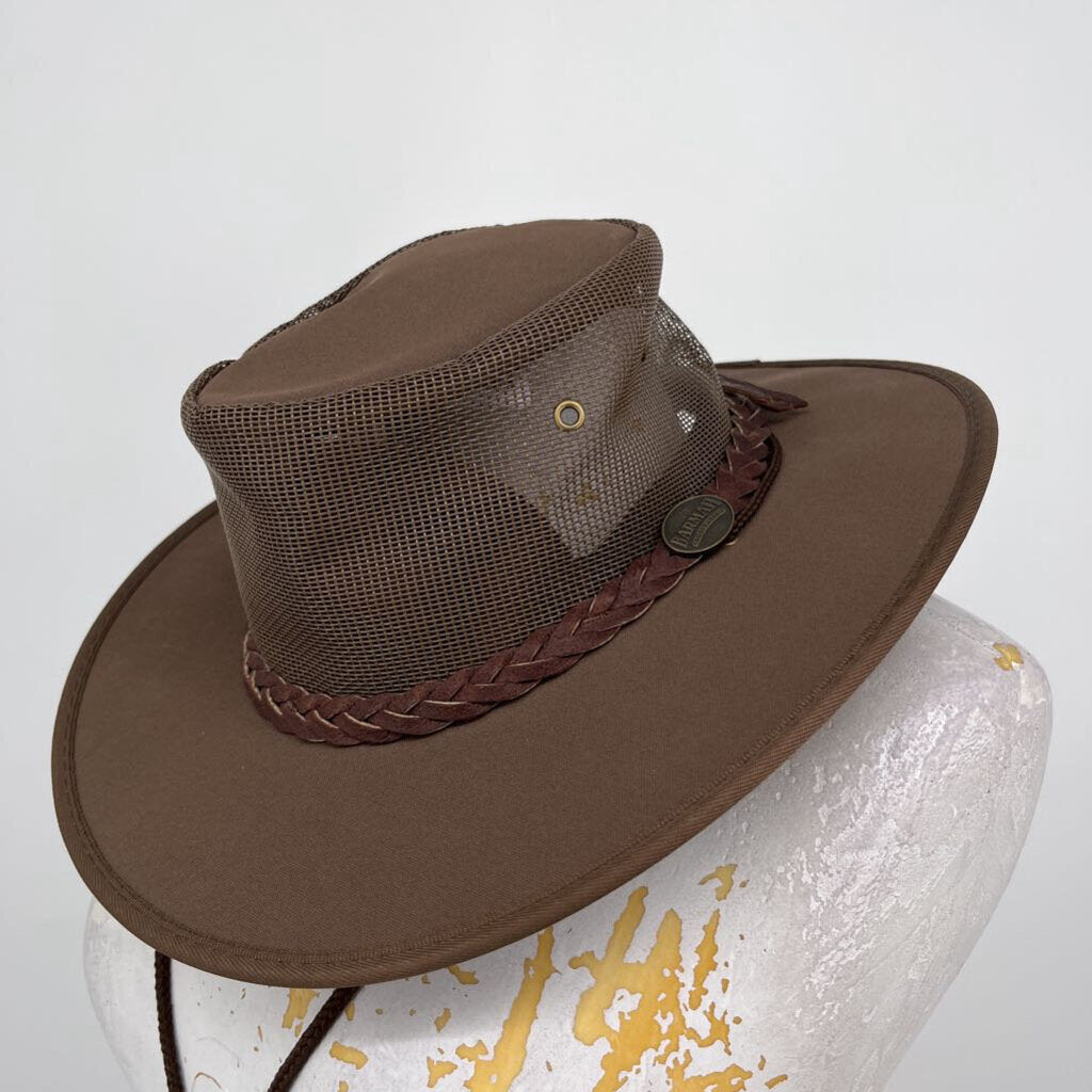 Barmah Canvas Drover Hat