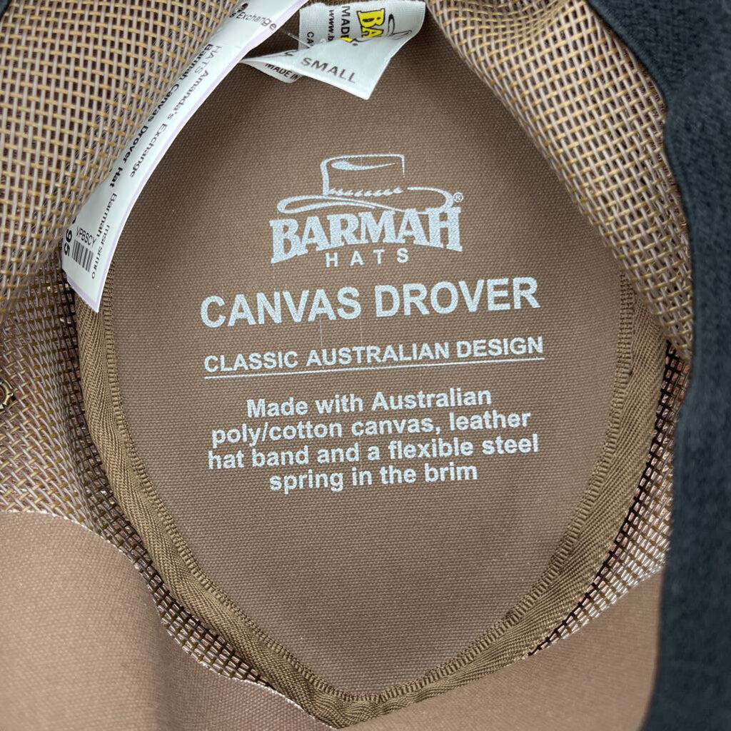 Barmah Canvas Drover Hat