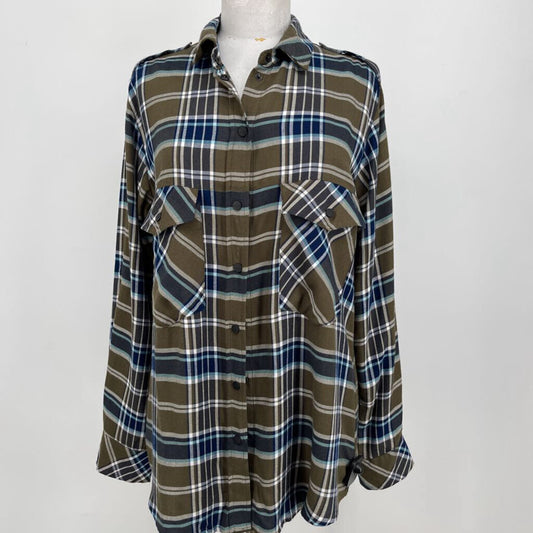 Sanctuary L/s Plaid Shirt