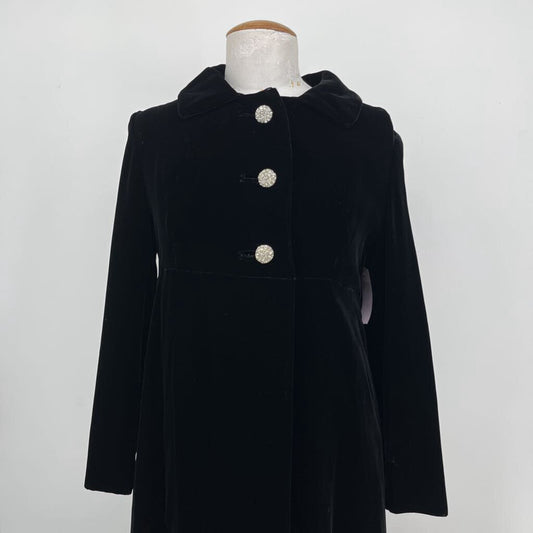Long Velvet Theater Coat AS IS