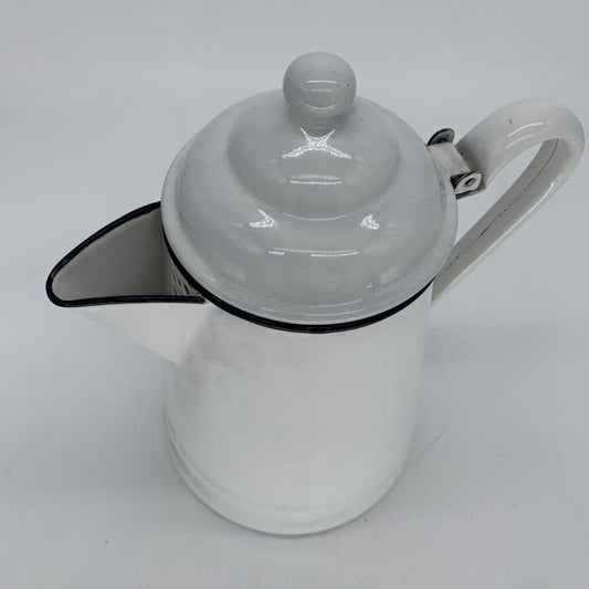 Distressed Metal Coffee Pot