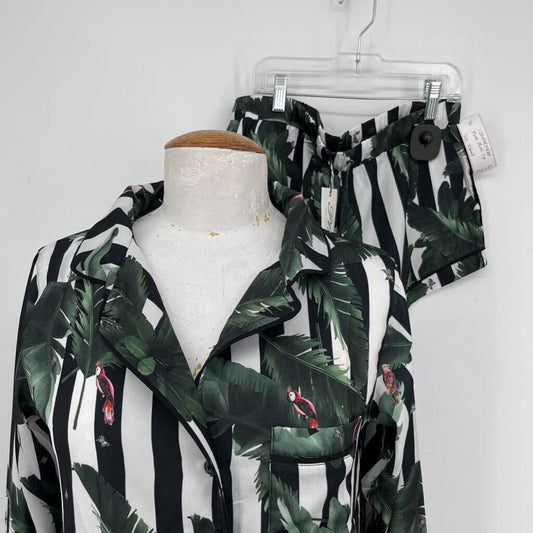 Plush L/s Floral Shirt, Shorts
