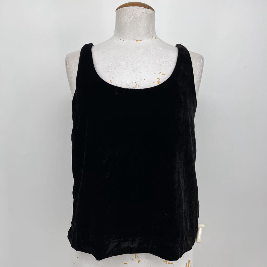 J Crew Slvls Velvet Shirt