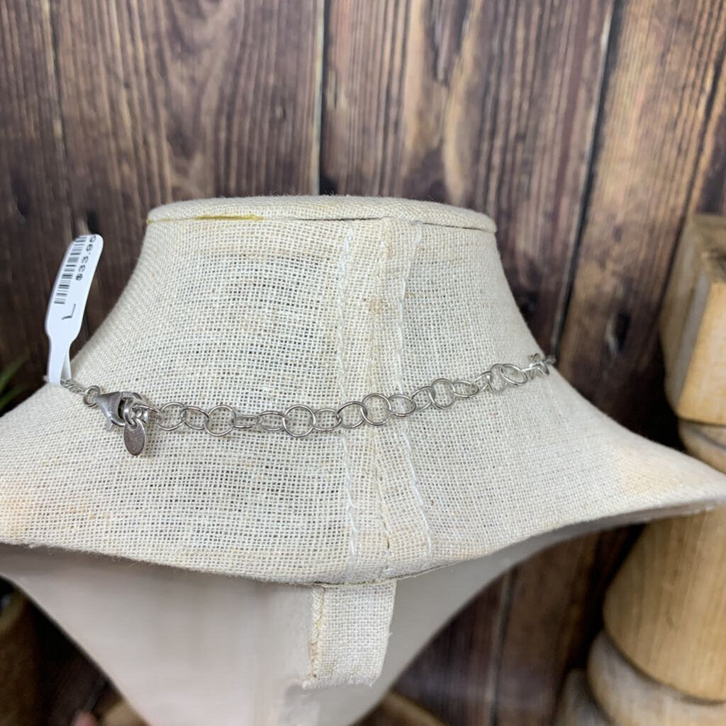 Honora Sterling and Pearl Necklace