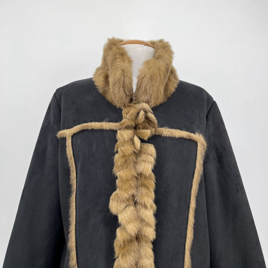 Scandinavaian Faux Fur Coat