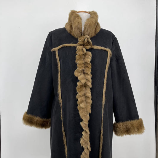 Scandinavaian Faux Fur Coat