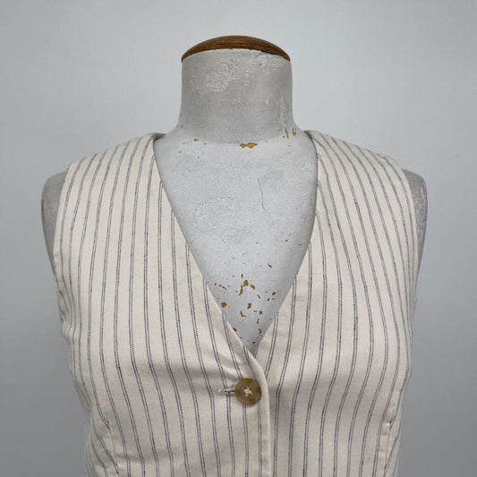 Loft Pinstripe Vest