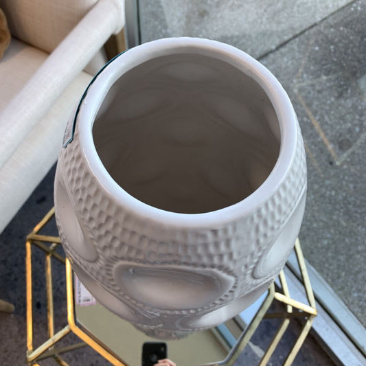 Dimpled Standing Vase
