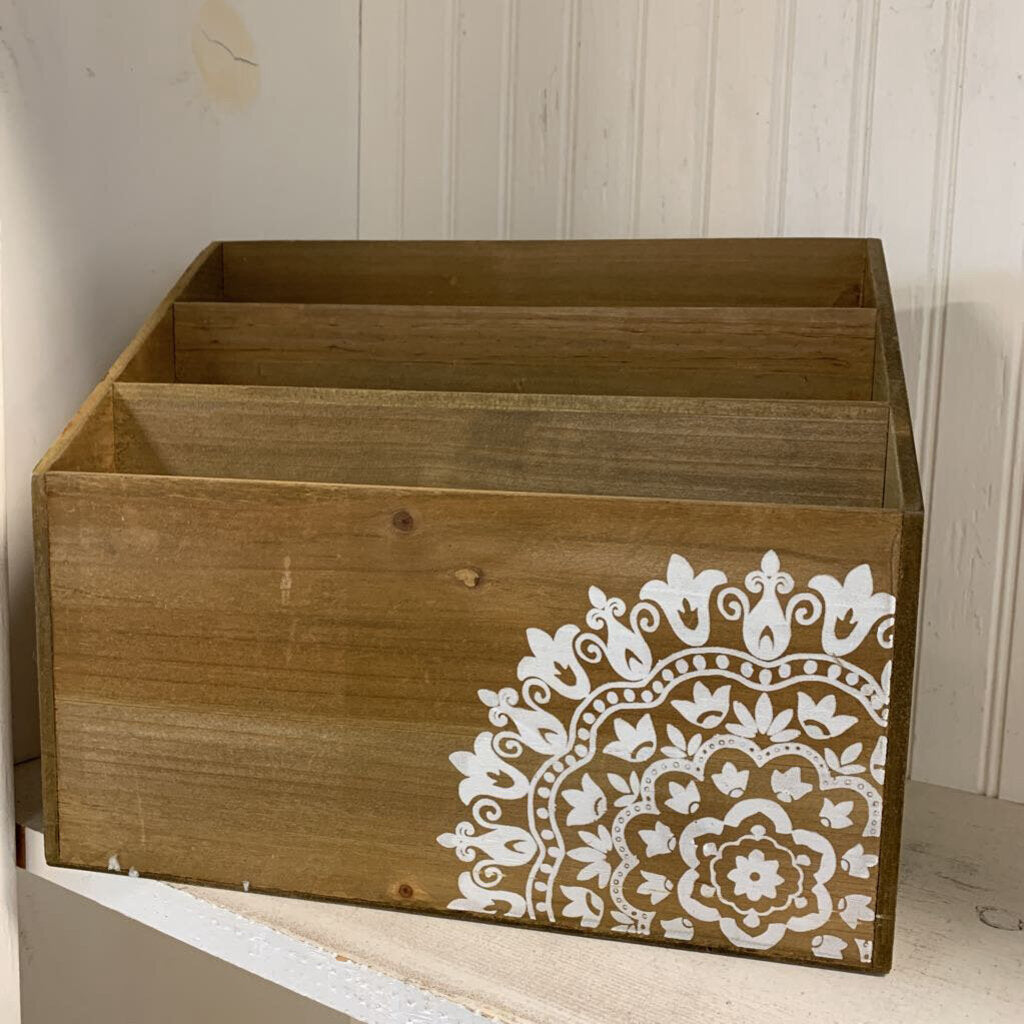 Wood File Organizer