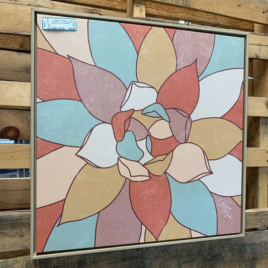 Framed Flower Print