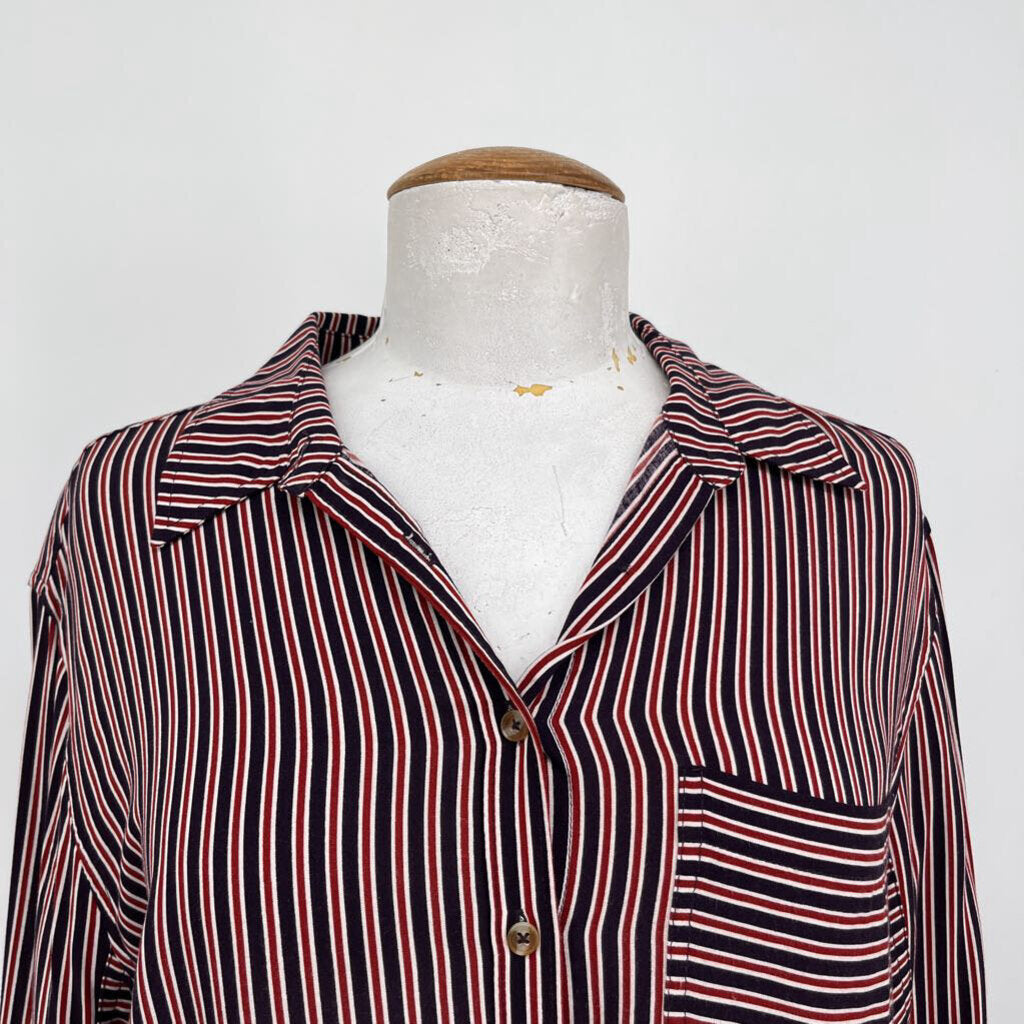 Maeve L/s Striped Shirt