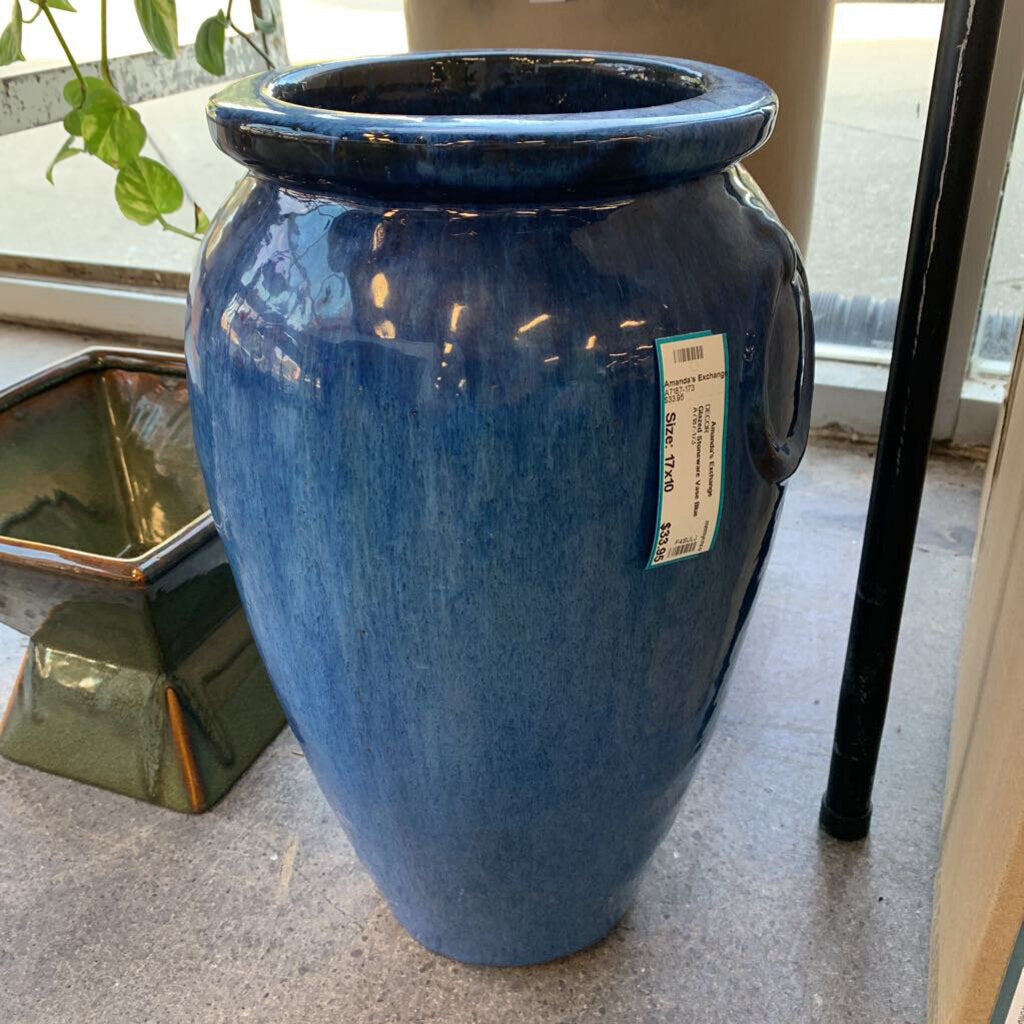 Glazed Stoneware Vase