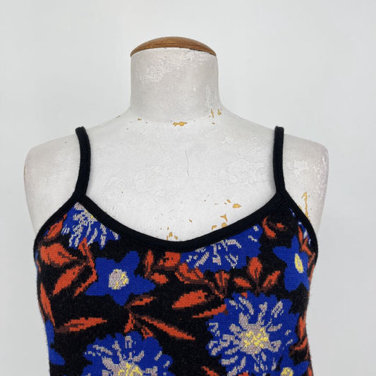 Maeve Slvls Floral Sweater